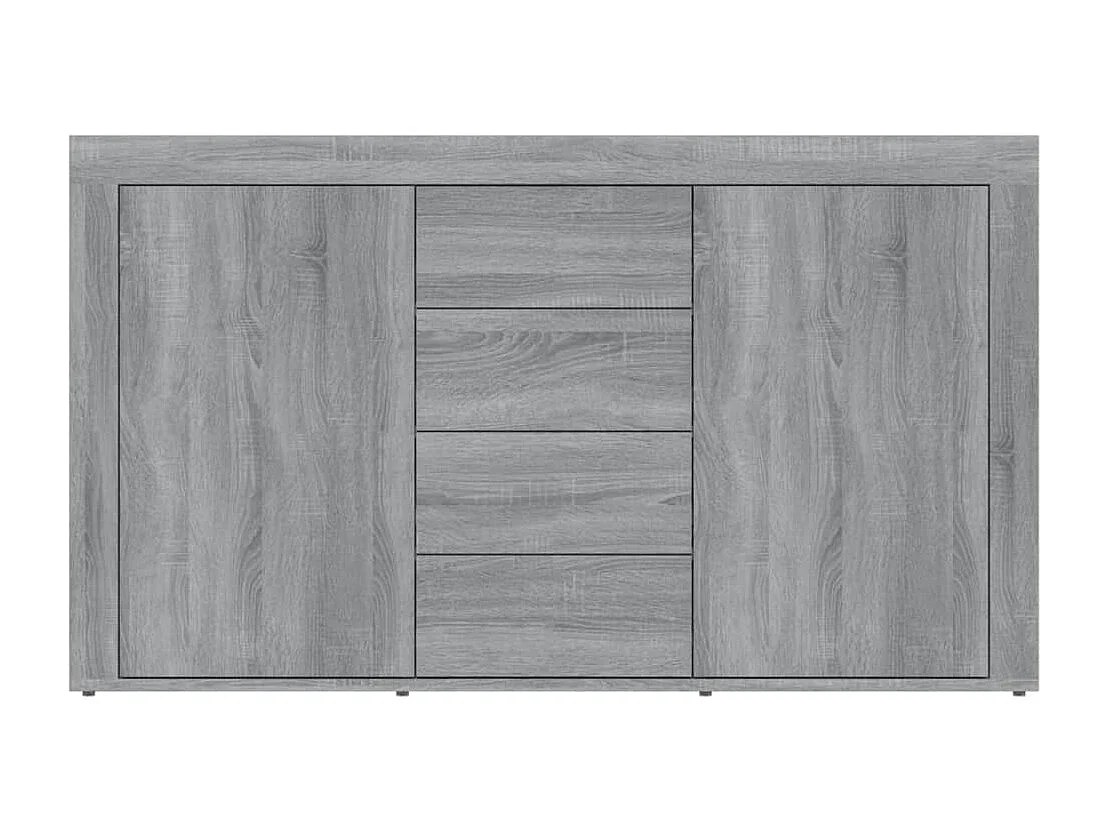 Buffet Sonoma gris 120x36x69 cm Bois d'ingénierie