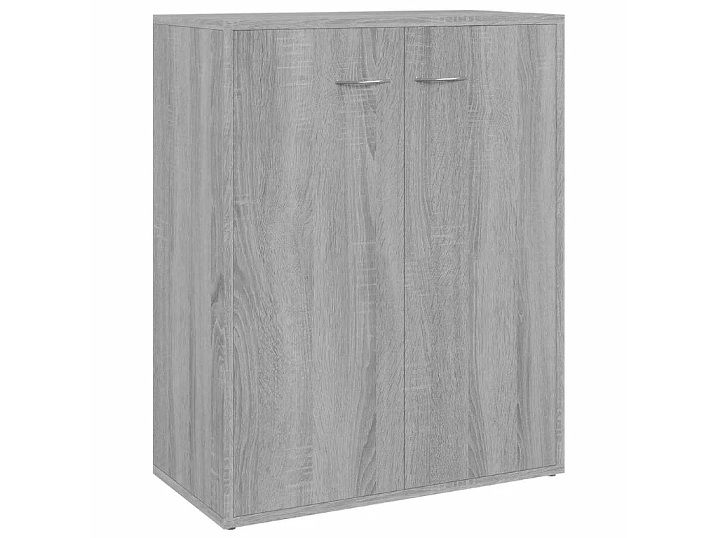 Buffet Sonoma gris 60x30x75 cm Bois d'ingénierie