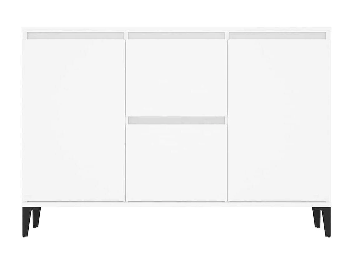 Sideboard Weiß 102x35x70 cm Holzwerkstoff