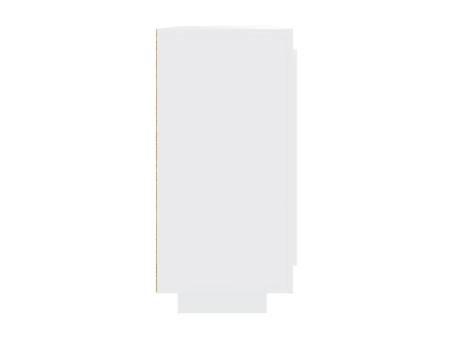 Buffet blanc 92x35x75 cm bois d’ingénierie