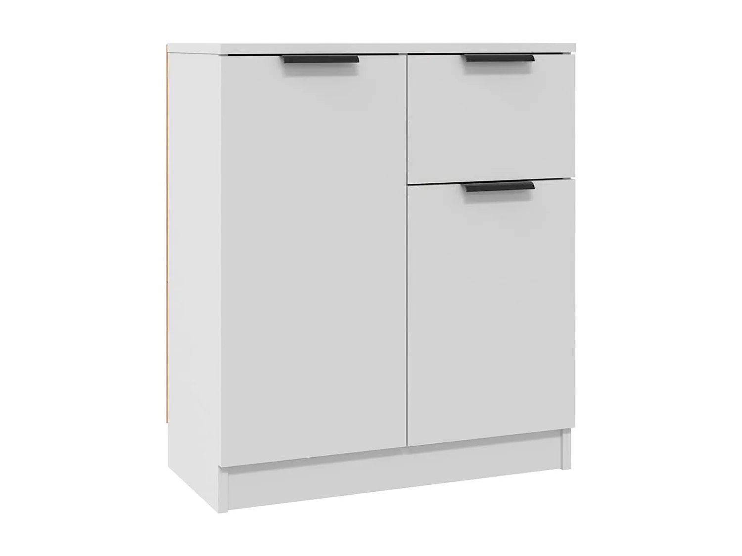 Buffet Blanc 60x30x70 cm Bois d'ingénierie