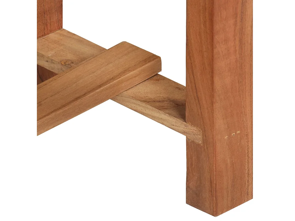 Sideboard 115x35x75 cm Massivholz Akazie