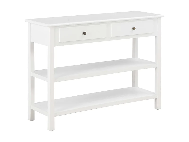 Buffet Blanc 110x35x80 cm MDF