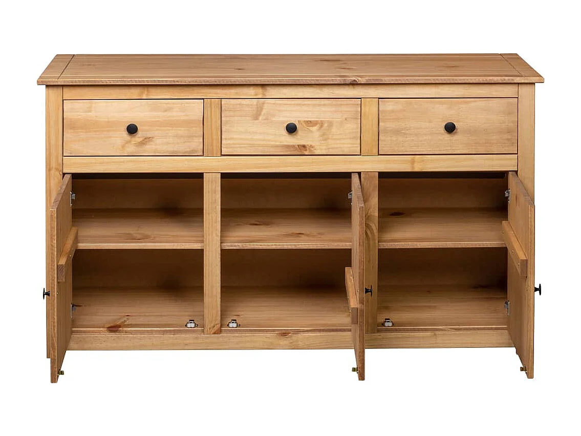 Dressoir Panama Range 135x40x80 cm massief grenenhout