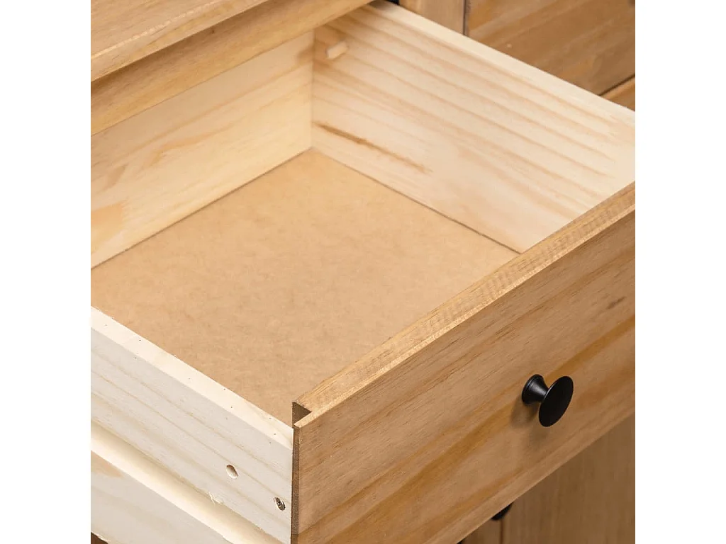 Dressoir Panama Range 135x40x80 cm massief grenenhout