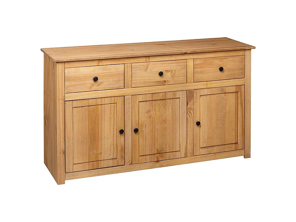 Dressoir Panama Range 135x40x80 cm massief grenenhout