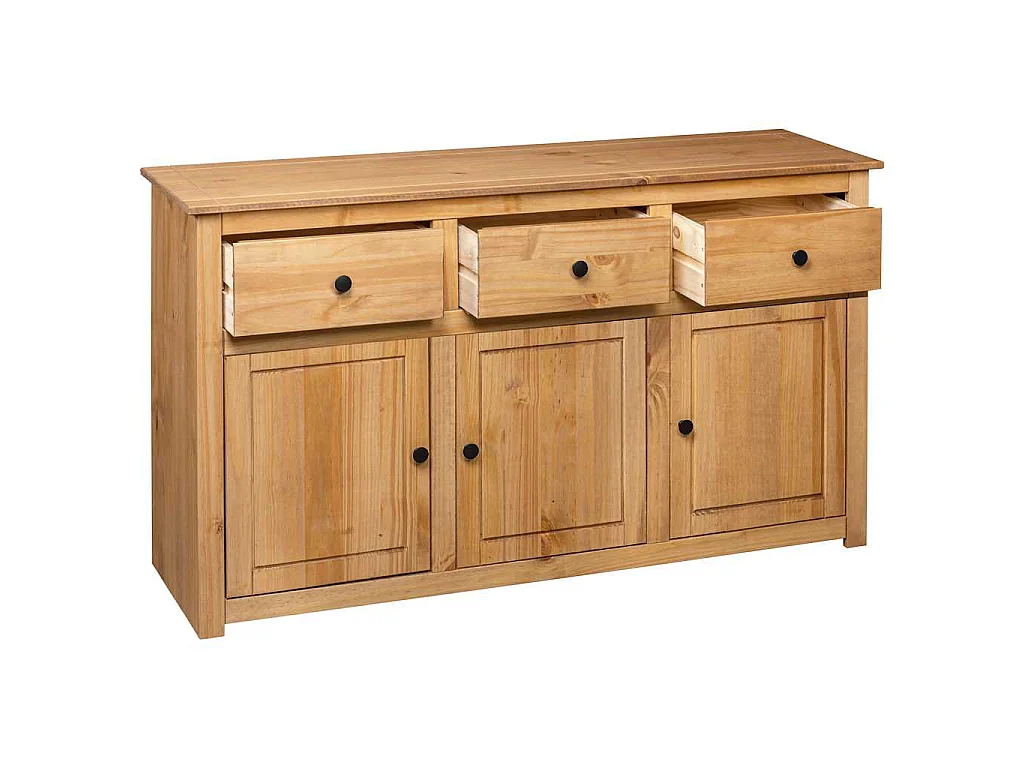 Dressoir Panama Range 135x40x80 cm massief grenenhout