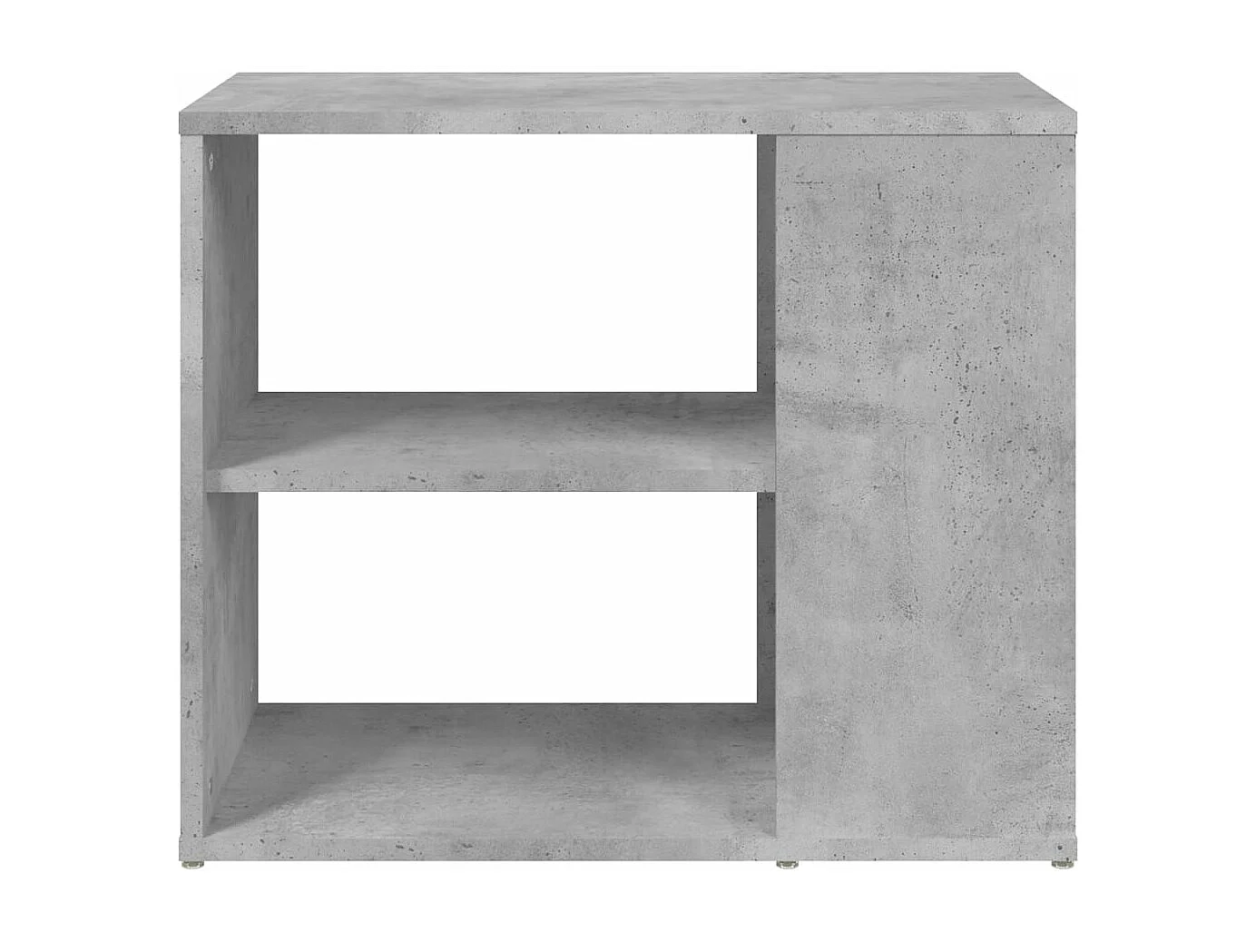 Credenza Grigio Cemento 60x30x50 cm in Legno Multistrato