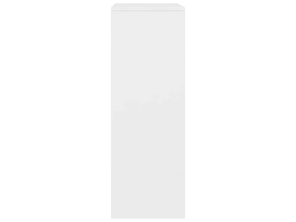 Dressoir met 6 lades 50x34x96 cm bewerkt hout wit