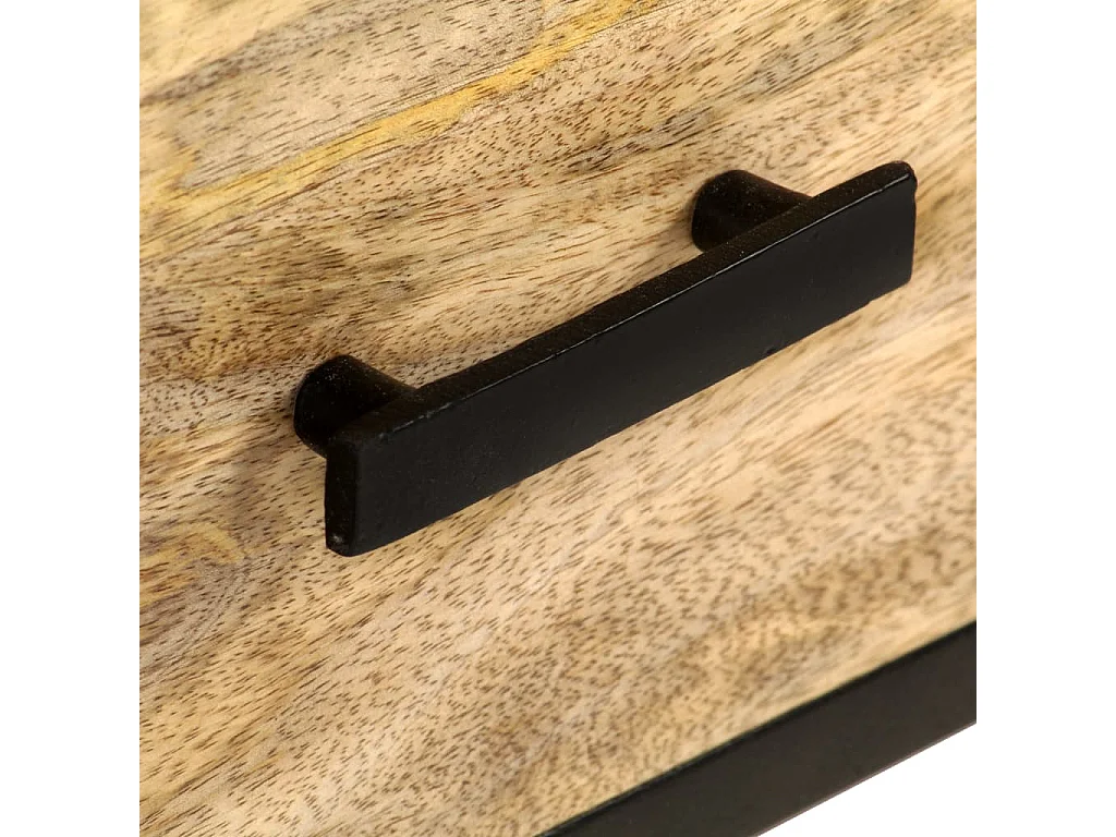 Sideboard 110x33x64 cm Massivholz Mango