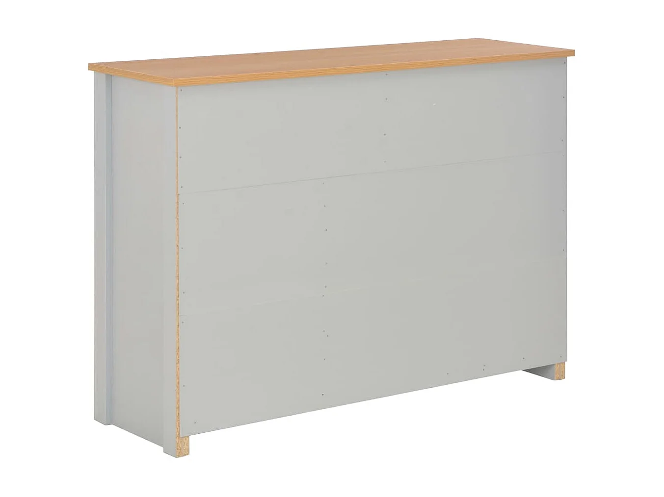 Buffet Gris 112x35x81 cm