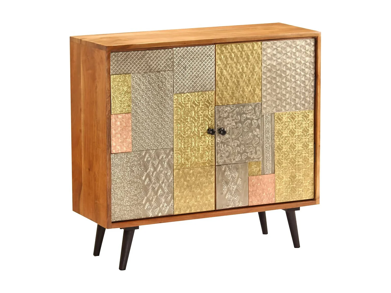 Buffet 80x30x75 cm Bois d'acacia massif