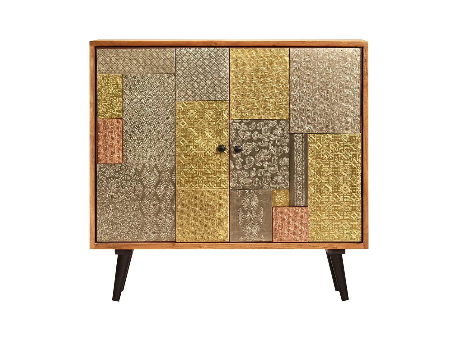 Buffet 80x30x75 cm Bois d'acacia massif