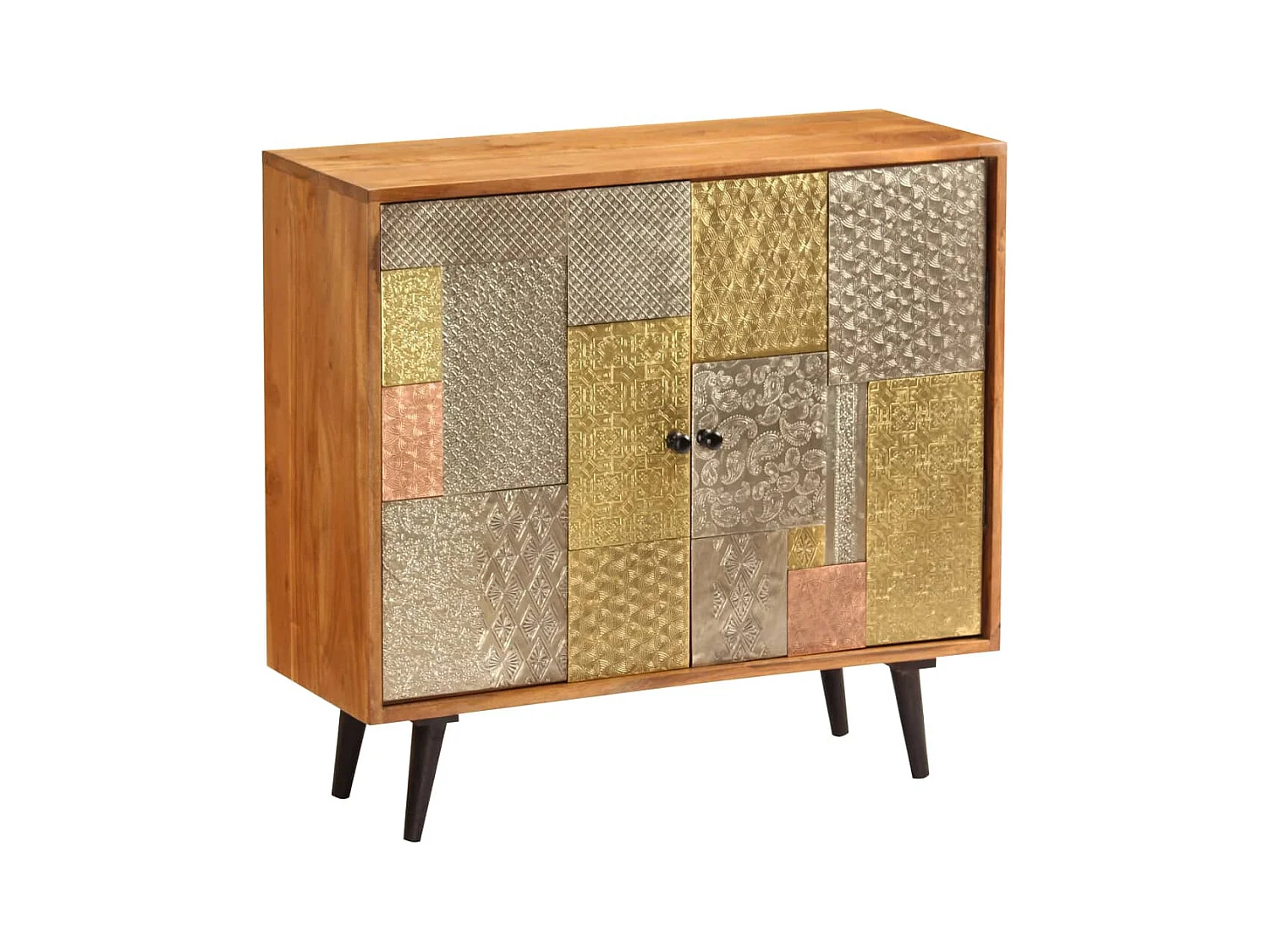 Buffet 80x30x75 cm Bois d'acacia massif