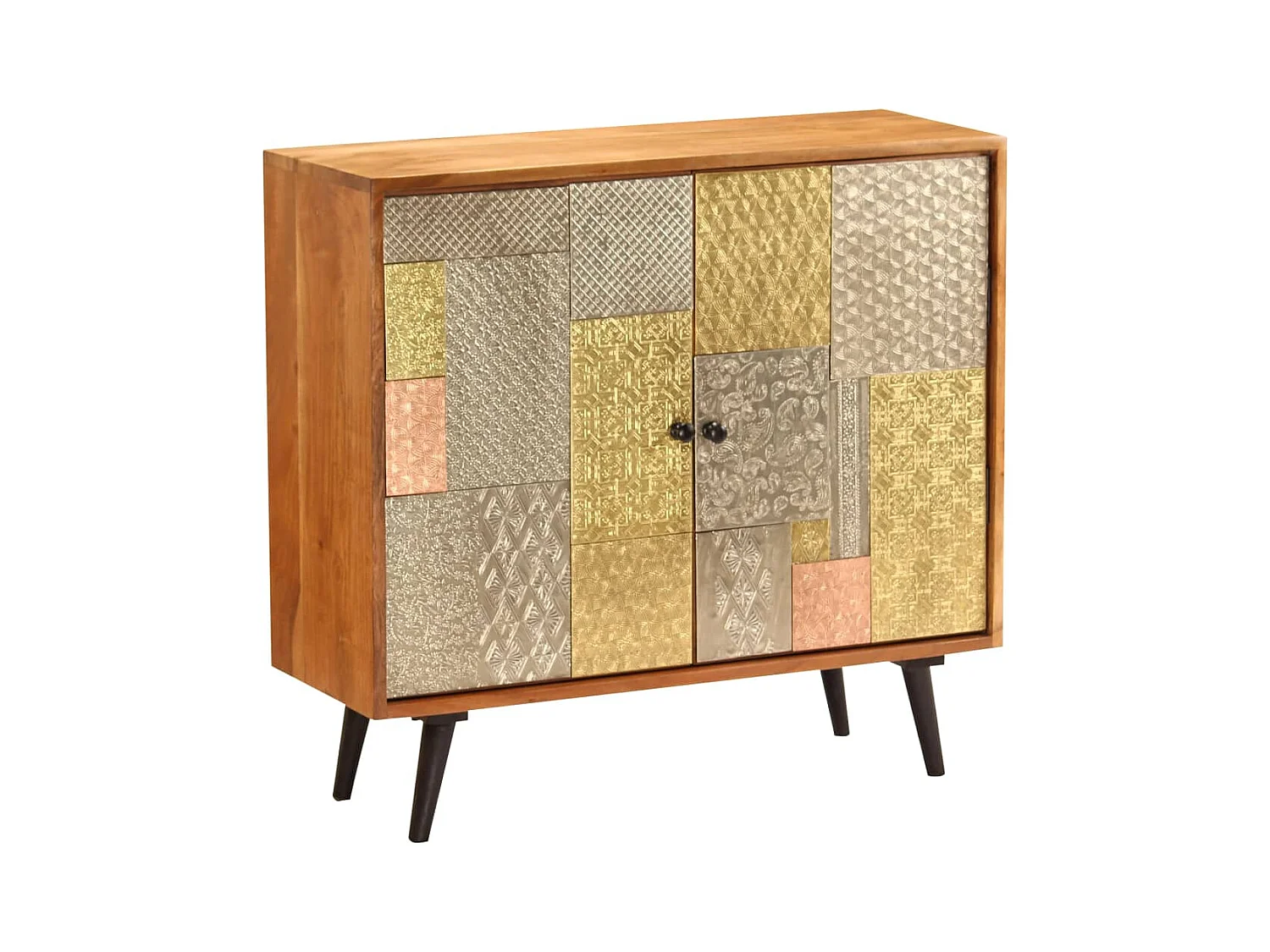 Buffet 80x30x75 cm Bois d'acacia massif