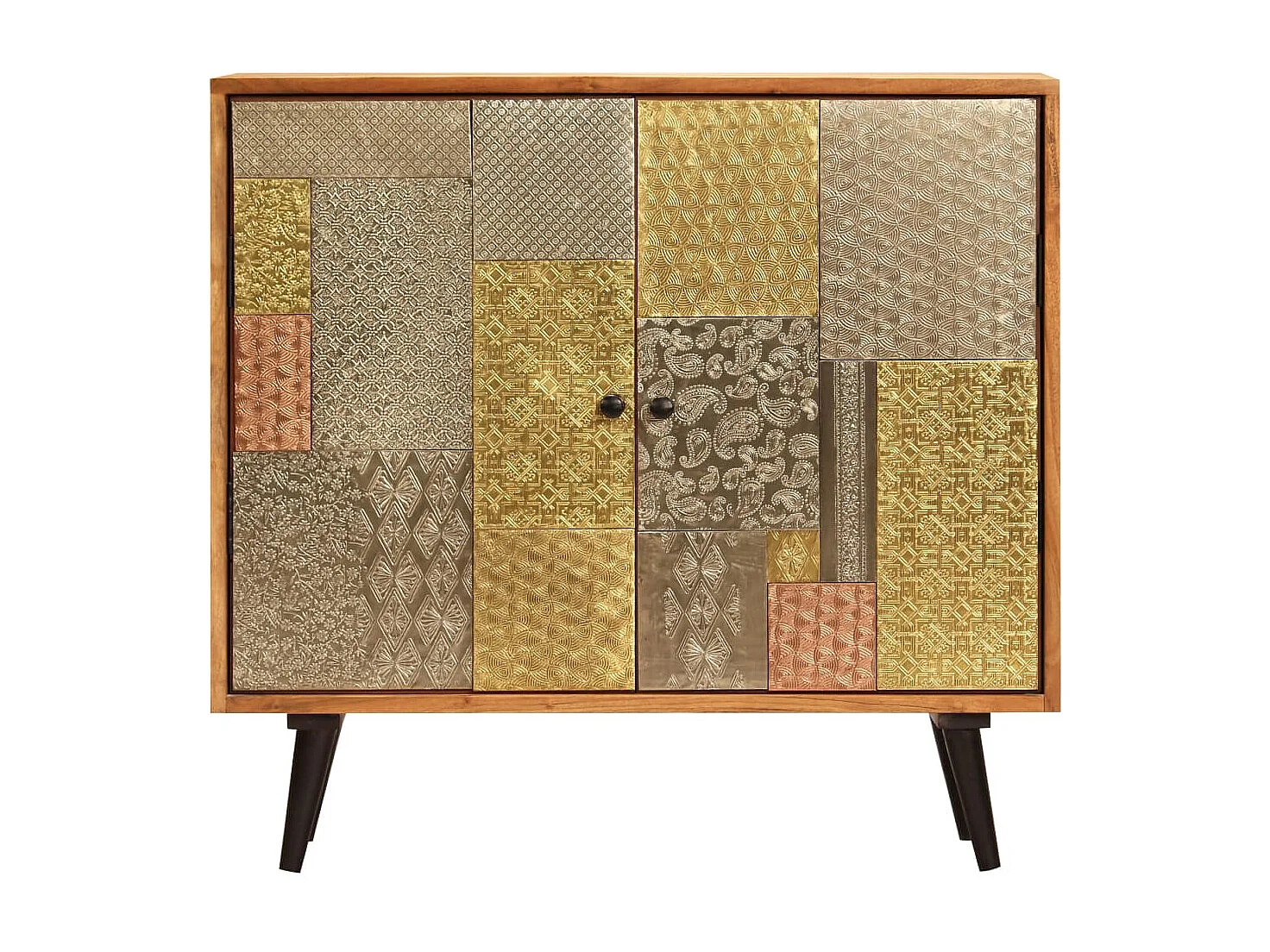 Buffet 80x30x75 cm Bois d'acacia massif