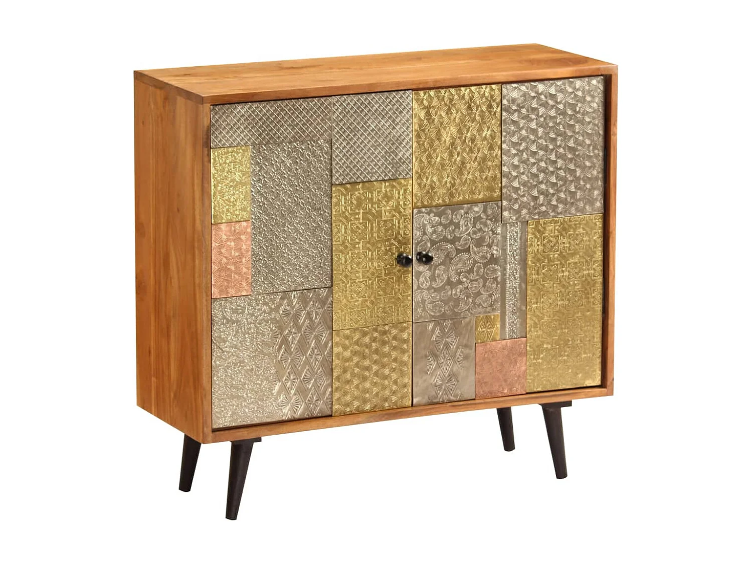 Buffet 80x30x75 cm Bois d'acacia massif