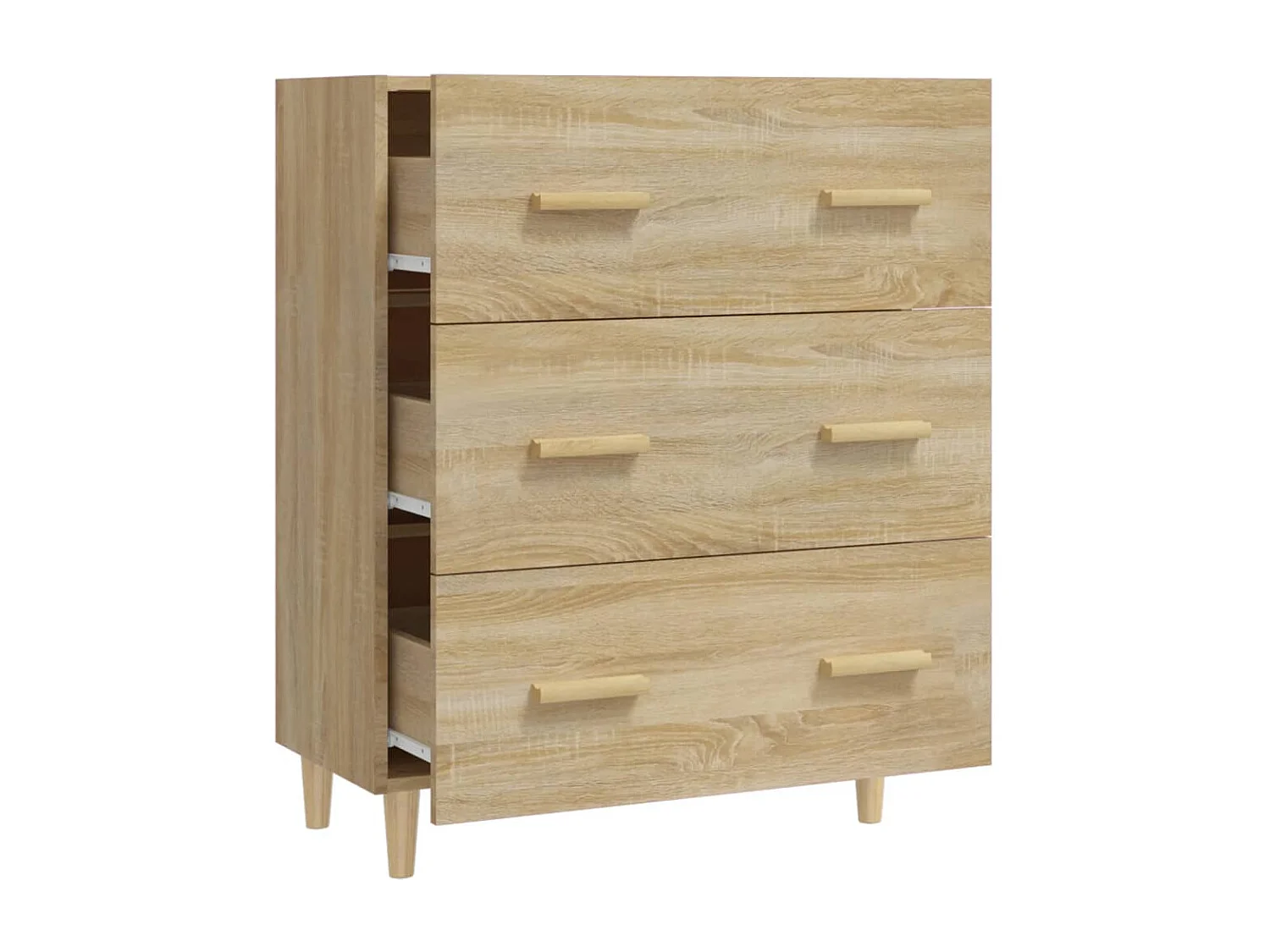Buffet Chêne sonoma 70x34x90 cm Bois d'ingénierie