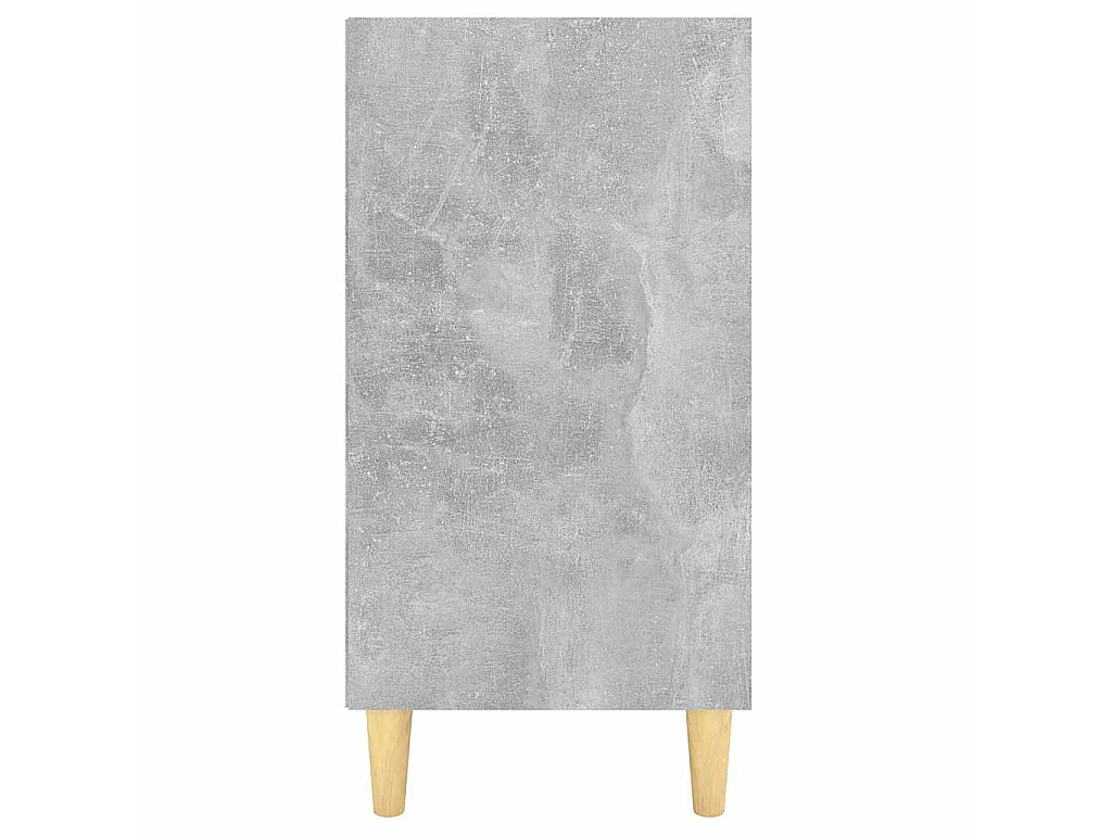 Buffet gris béton 103,5x35x70 cm bois d'ingénierie