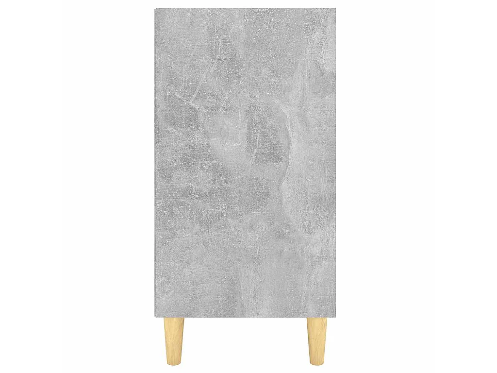 Buffet gris béton 103,5x35x70 cm bois d'ingénierie