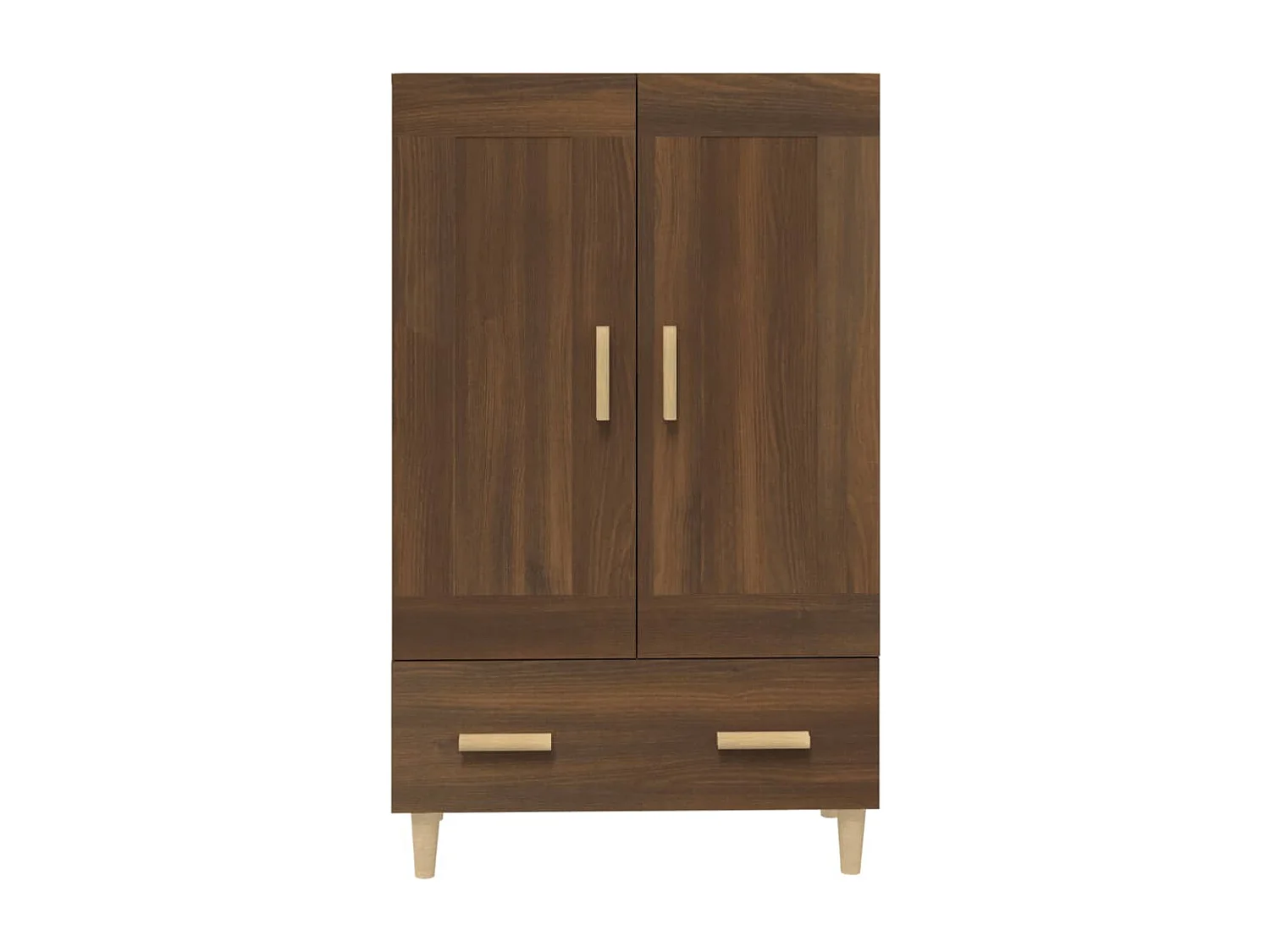Buffet Chêne marron 70x31x115 cm Bois d'ingénierie