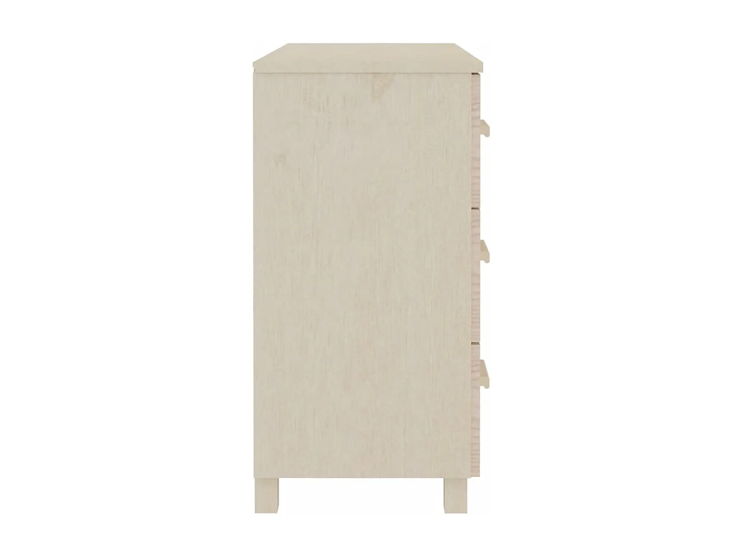 Aparador HAMAR 90x40x80 cm pinho maciço castanho-mel