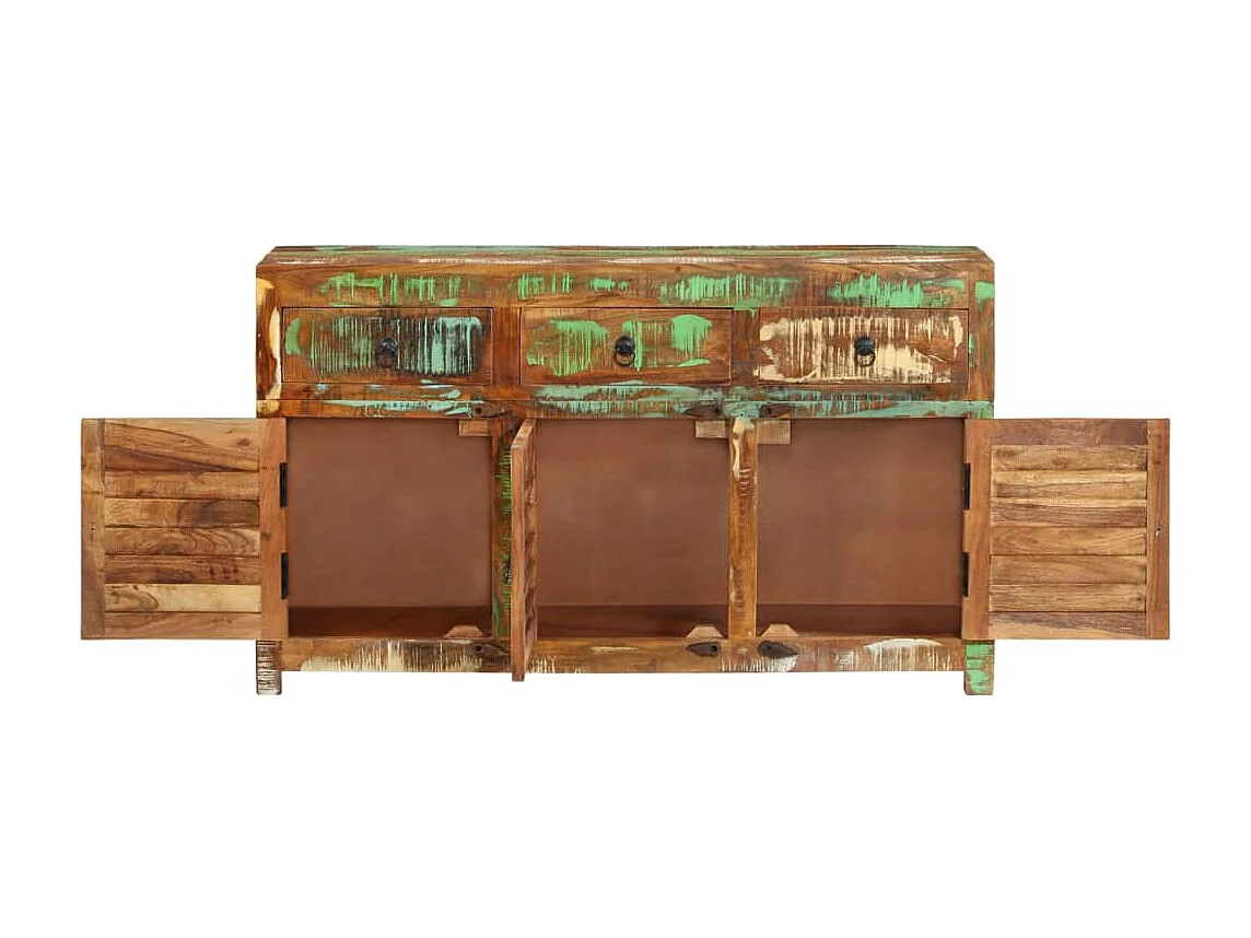 Credenza 110x30x65 in Legno Massello di Recupero