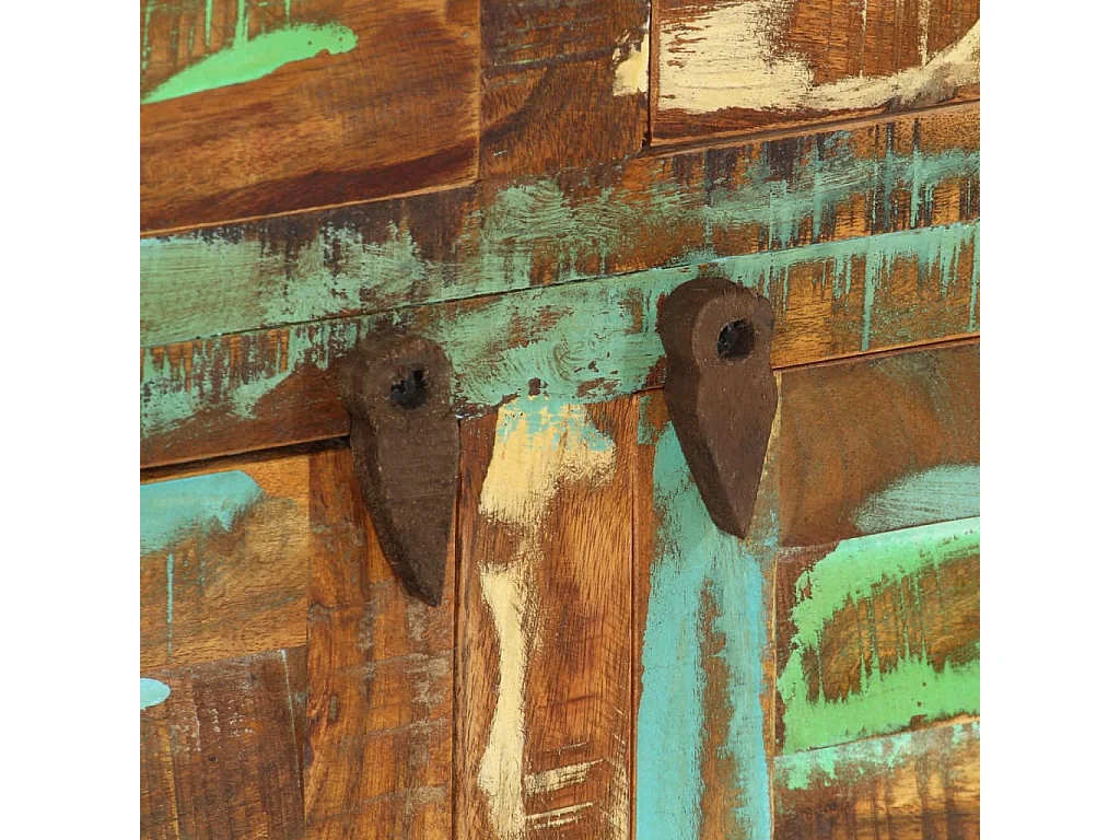 Credenza 110x30x65 in Legno Massello di Recupero