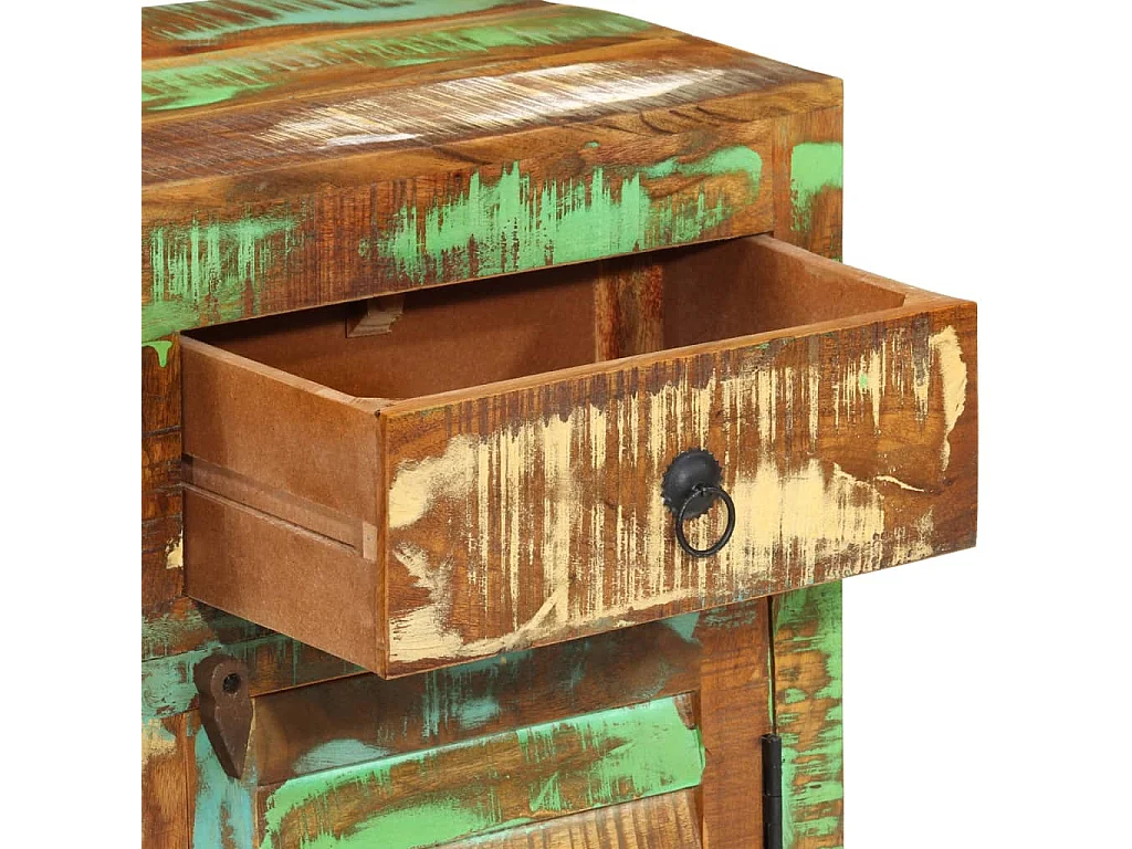 Credenza 110x30x65 in Legno Massello di Recupero