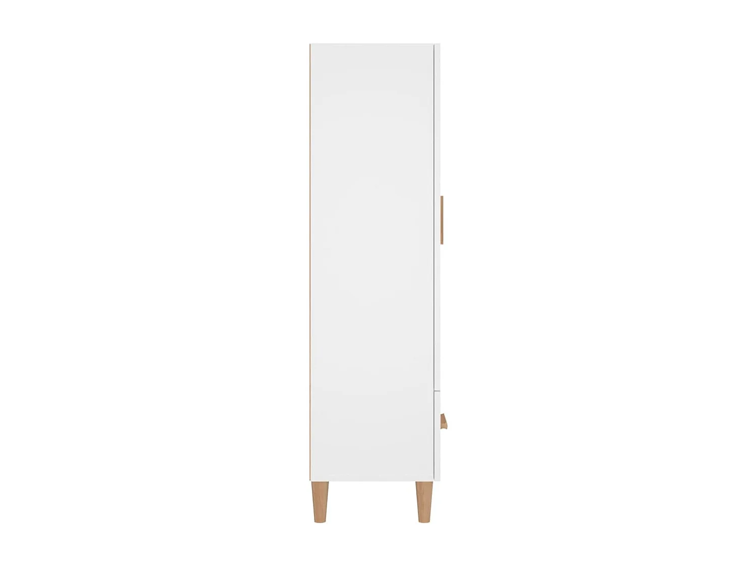 Buffet Blanc 70x31x115 cm Bois d'ingénierie