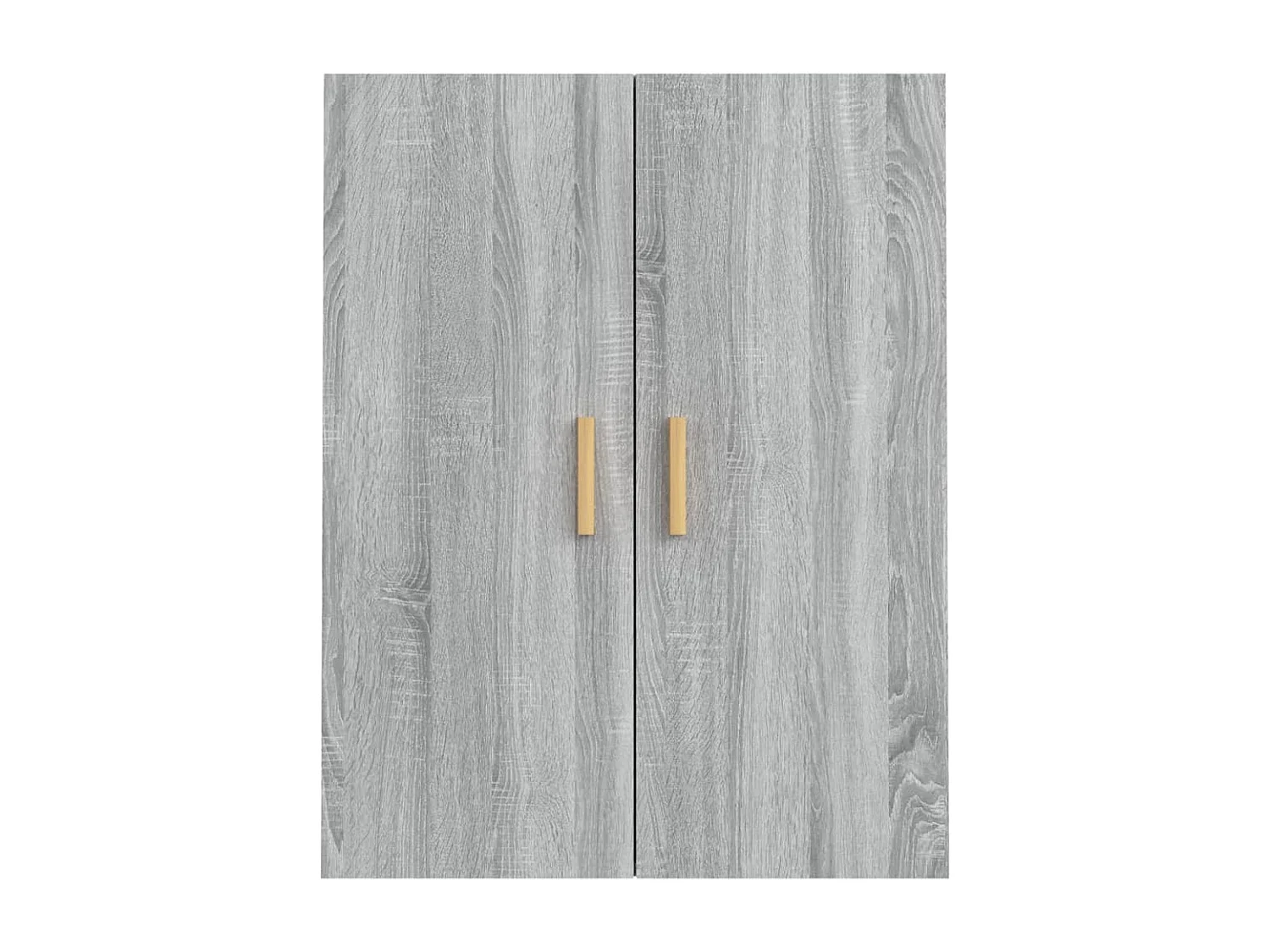 Hangkast 69,5x34x90 cm grijs sonoma eikenkleurig