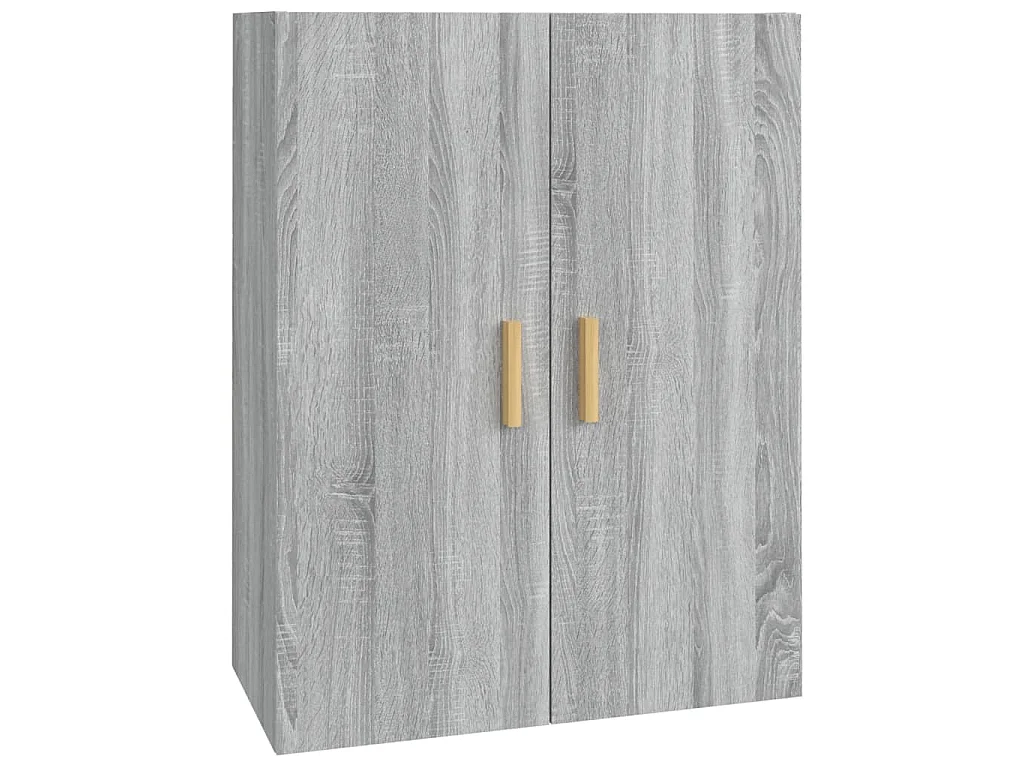 Hängeschrank Grau Sonoma 69,5x34x90 cm