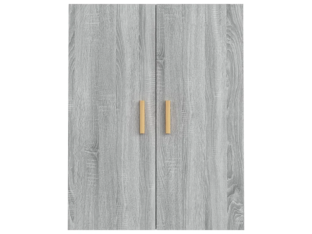 Hängeschrank Grau Sonoma 69,5x34x90 cm