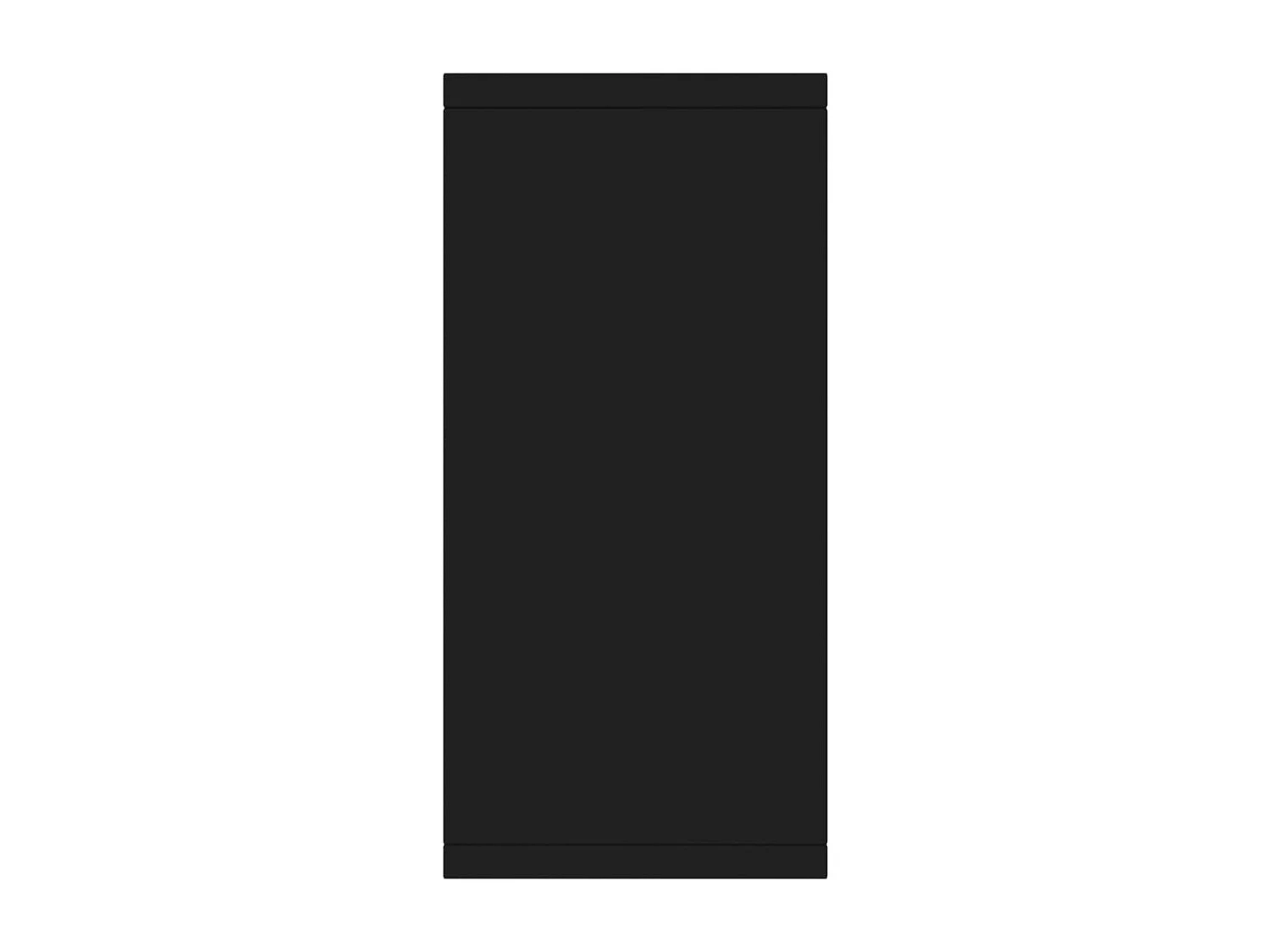 Sideboard Schwarz 88x30x65 cm Holzwerkstoff