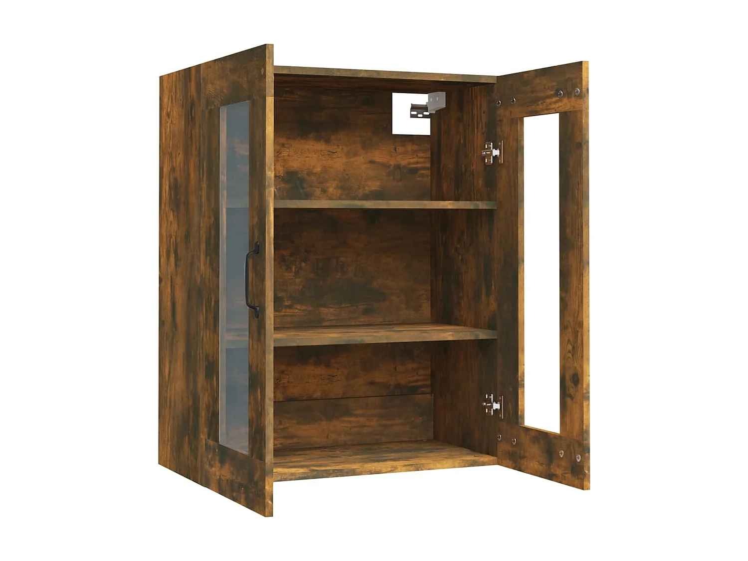 Hangkast 69,5x34x90 cm gerookt eikenkleurig