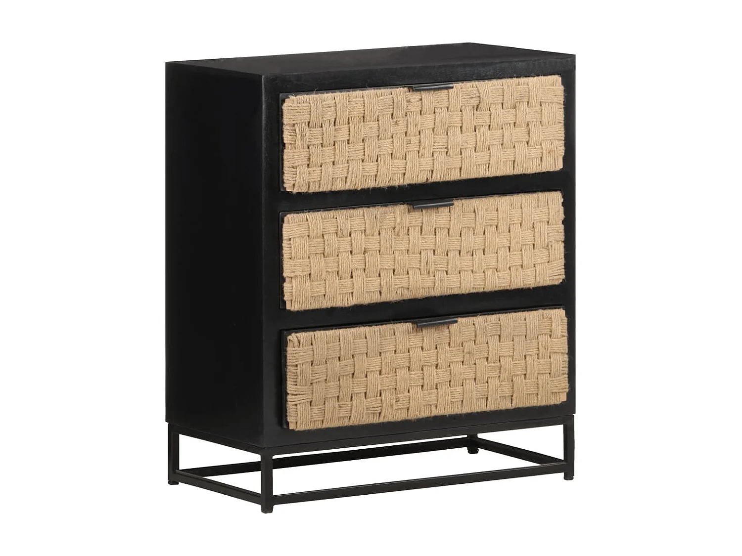 Dressoir 60x35x70 cm massief mangohout