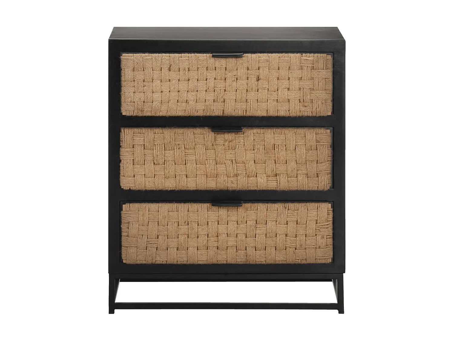 Dressoir 60x35x70 cm massief mangohout