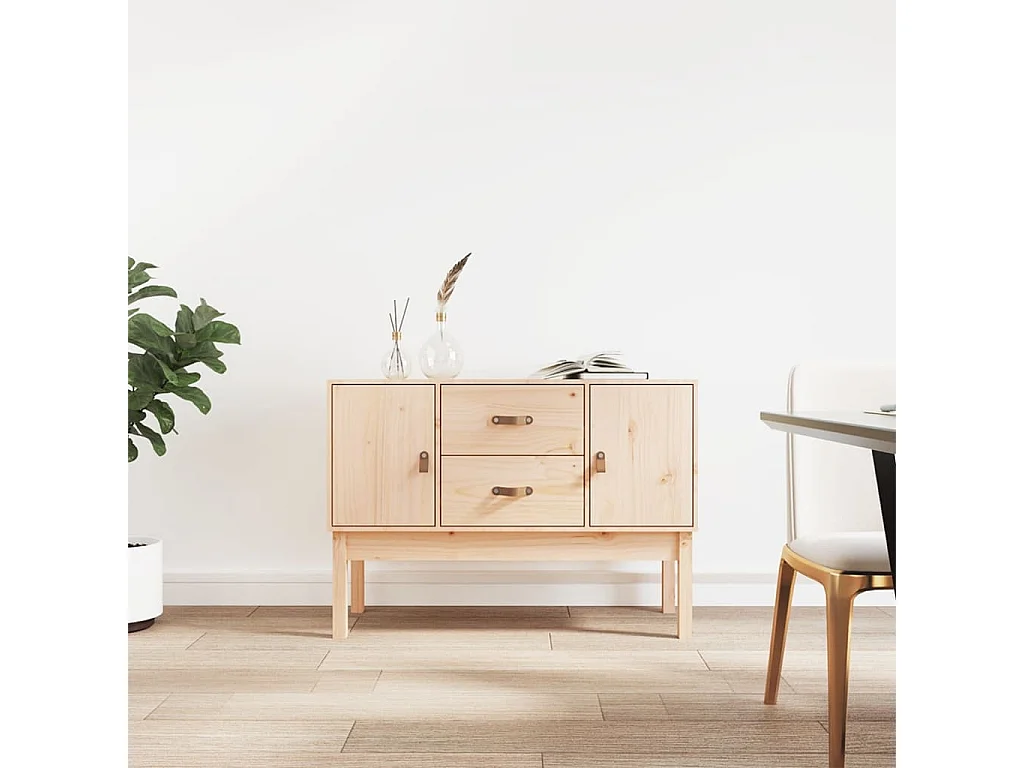 Dressoir 110x40x78 cm massief grenenhout