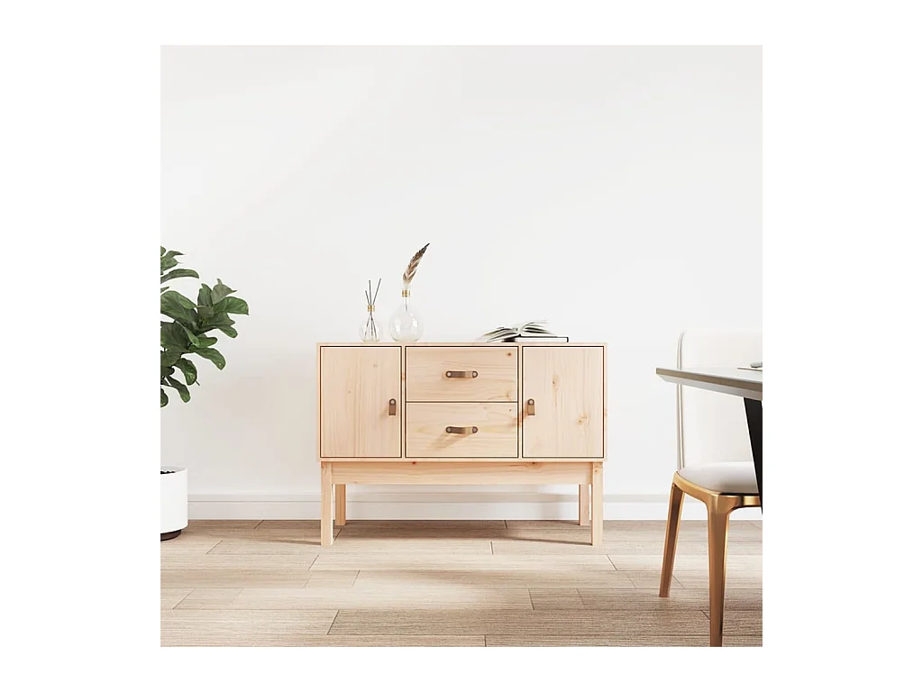 Buffet 110x40x78 cm Bois massif de pin