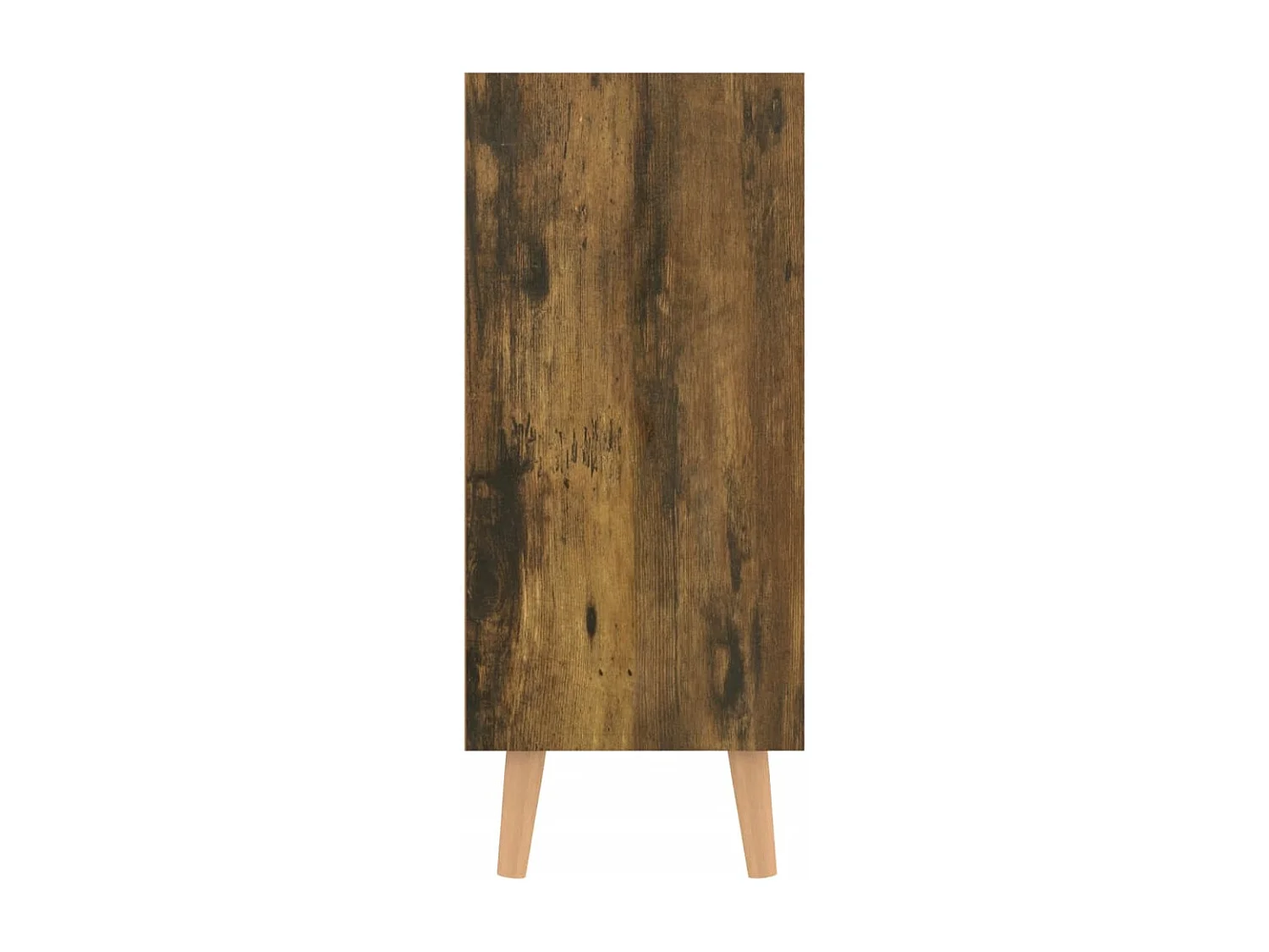 Buffet chêne fumé 90x30x72 cm bois d'ingénierie