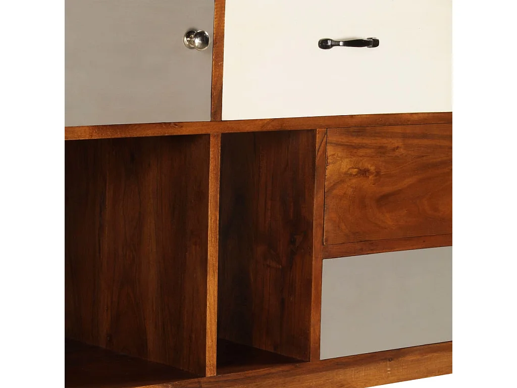 Buffet 115x35x86 cm Bois solide d'acacia