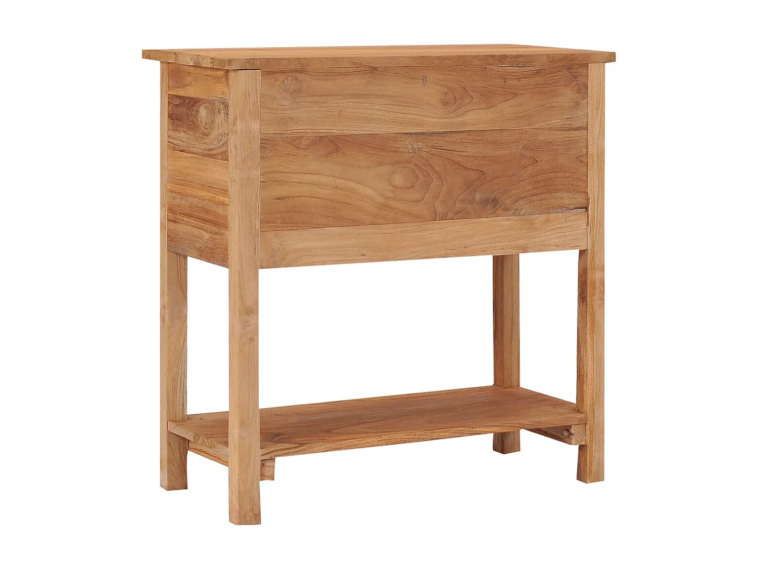 Buffet 78x35x80 cm bois de teck massif