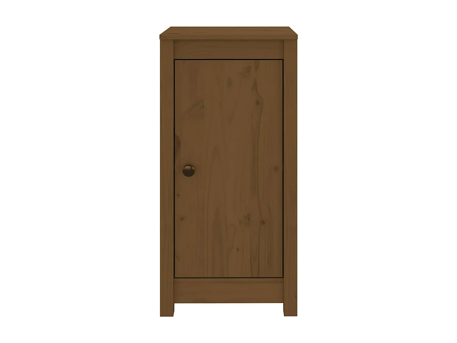 Sideboards 2 Stk. Honigbraun 39x35x80 cm Massivholz Kiefer