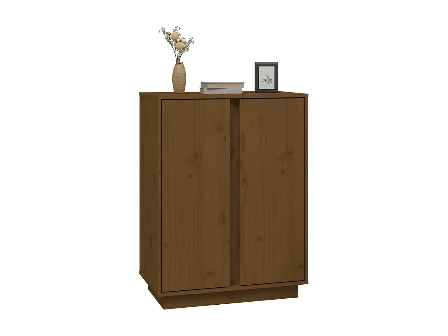 Sideboard Honigbraun 60x35x80 cm Massivholz Kiefer