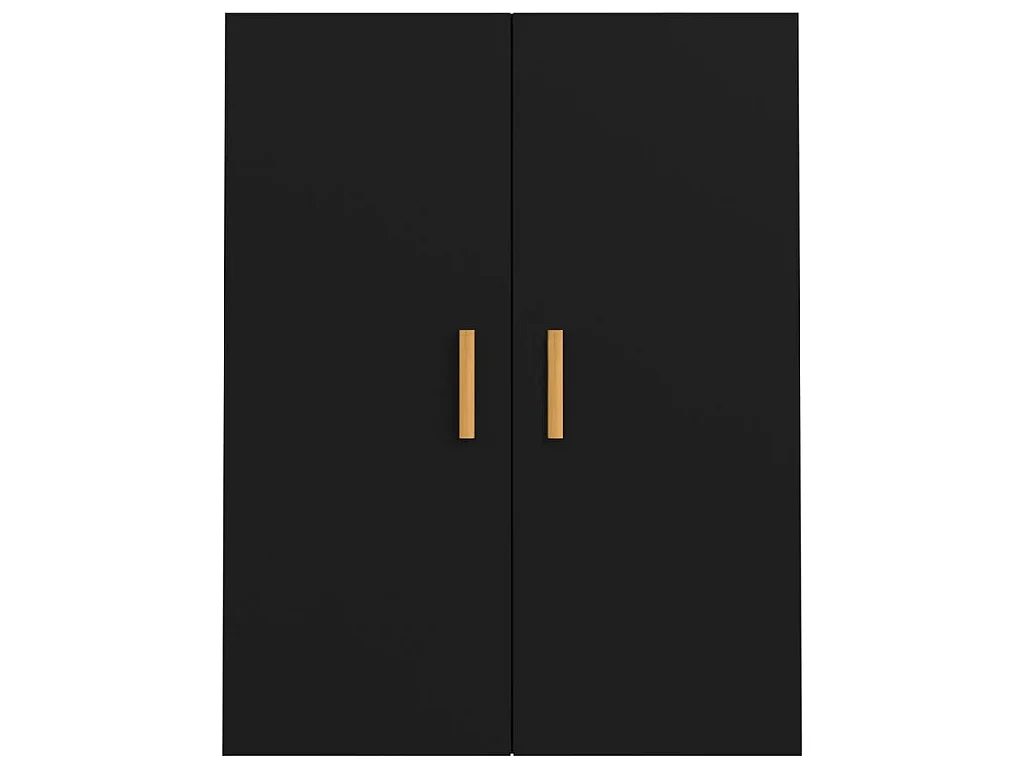 Armoire murale suspendue Noir 69,5x34x90 cm
