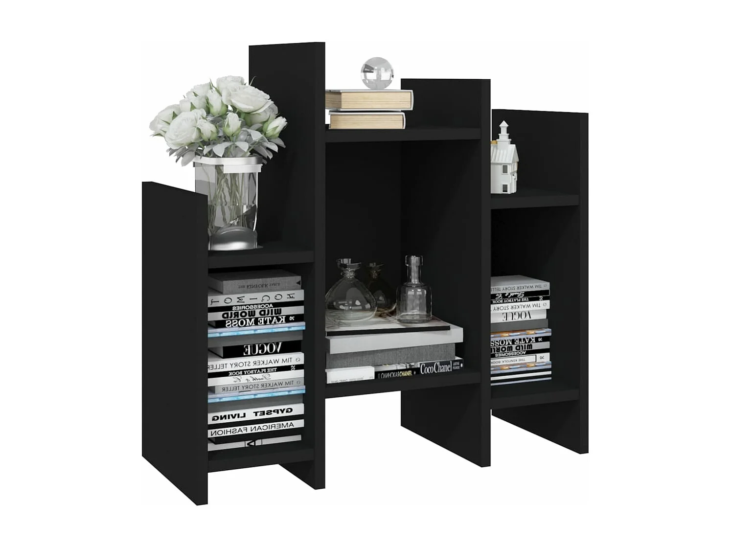 Armoire latérale Noir 60x26x60 cm Aggloméré