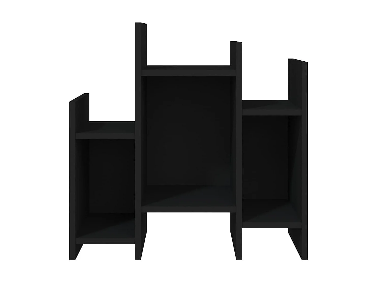 Armoire latérale Noir 60x26x60 cm Aggloméré