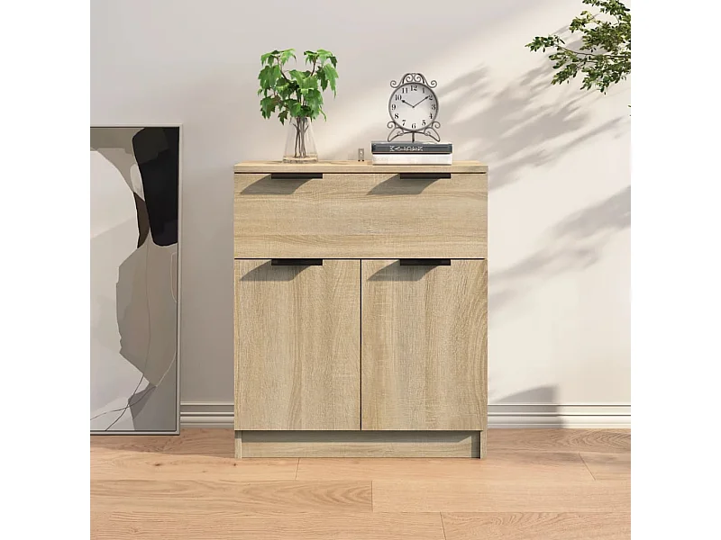 Sideboard Sonoma-Eiche 60x30x70 cm Holzwerkstoff