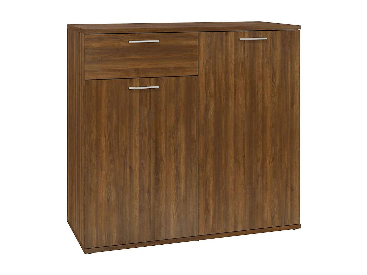 Buffet Chêne marron 80x36x75 cm Bois d'ingénierie