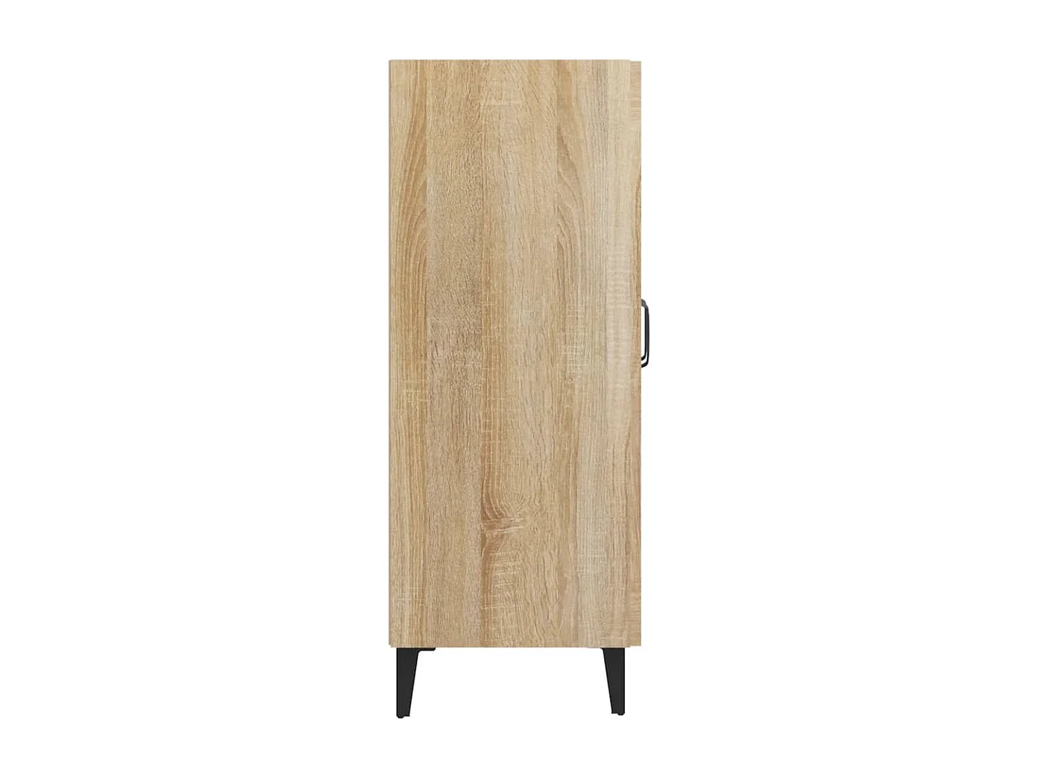Dressoir 69,5x34x90 cm bewerkt hout sonoma eikenkleurig